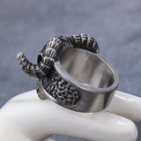 Anillo Calavera Gótico para Hombre - Estilo Punk Vintage