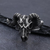 Anillo Calavera Gótico para Hombre - Estilo Punk Vintage